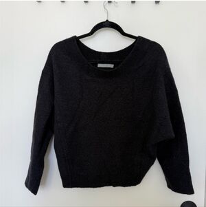 😍Vince Boucle Cashmere Black Sweater - Size L